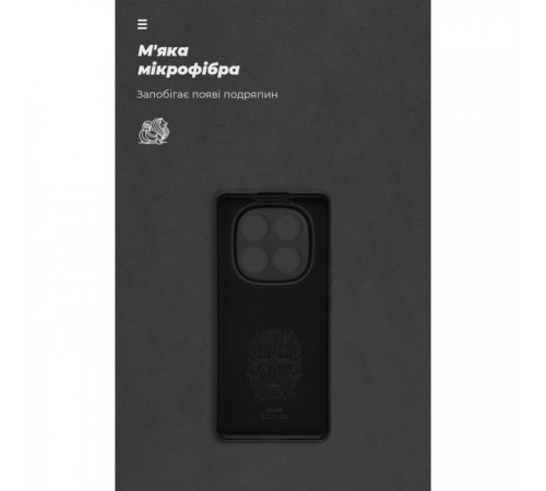 Чохол до мобільного телефона Armorstandart ICON Xiaomi Redmi Note 14 Pro 5G / Poco X7 Camera cover Black (ARM79827)