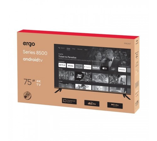 Телевизор Ergo 75GUS8500 Телевизор Ergo 75GUS8500