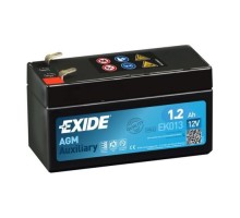 Аккумулятор автомобильный EXIDE START-STOP AGM 1,2Ah (+/-) (18CCA) (EK013)