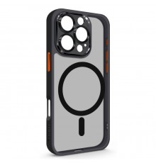 Чохол до мобільного телефона Armorstandart Unit MagSafe SE Apple iPhone 16 Pro Black Orange (ARM81147)