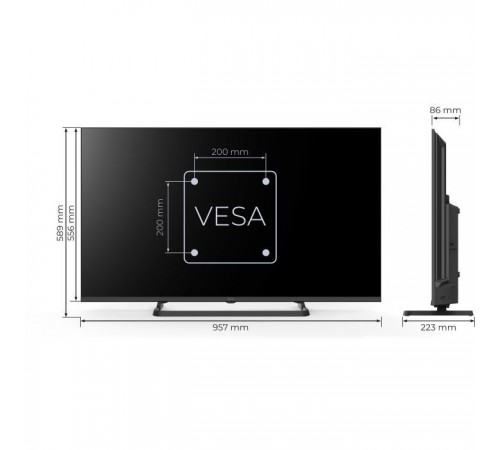 Телевизор Kivi 43U710QB Телевизор Kivi 43U710QB