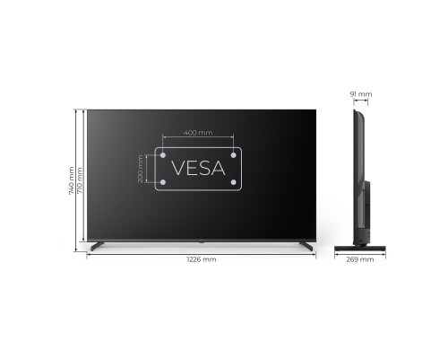 Телевізор Kivi 55U710QB Телевізор Kivi 55U710QB