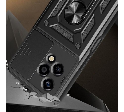 Чохол до мобільного телефона BeCover Military Honor 200 Lite Black (713044) Чохол до мобільного телефона BeCover Military Honor 200 Lite Black (713044)