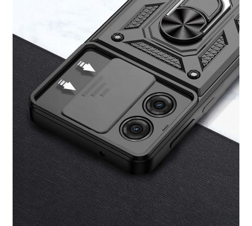 Чохол до мобільного телефона BeCover Military Motorola Moto G75 Black (713060) Чохол до мобільного телефона BeCover Military Motorola Moto G75 Black (713060)