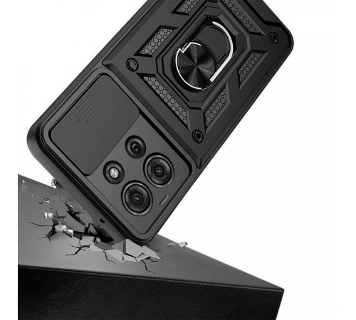 Чохол до мобільного телефона BeCover Military Motorola Moto G75 Black (713060) Чохол до мобільного телефона BeCover Military Motorola Moto G75 Black (713060)