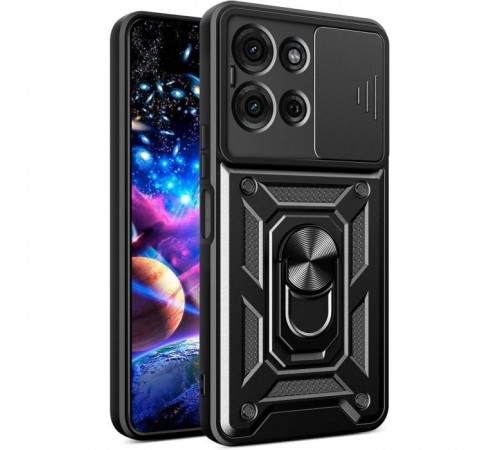 Чохол до мобільного телефона BeCover Military Motorola Moto G75 Black (713060) Чохол до мобільного телефона BeCover Military Motorola Moto G75 Black (713060)