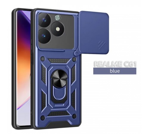 Чохол до мобільного телефона BeCover Military Realme C61 Blue (712547) Чохол до мобільного телефона BeCover Military Realme C61 Blue (712547)