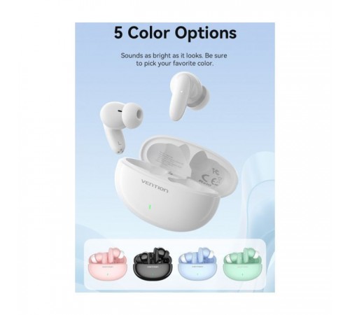 Навушники Vention Elf Earbuds E01 Blue (NBFS0) Навушники Vention Elf Earbuds E01 Blue (NBFS0)