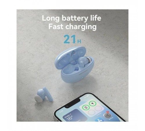 Навушники Vention Elf Earbuds E01 Blue (NBFS0) Навушники Vention Elf Earbuds E01 Blue (NBFS0)
