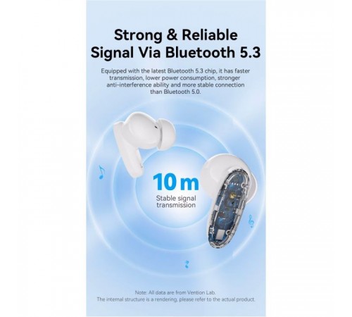 Навушники Vention Elf Earbuds E01 Blue (NBFS0) Навушники Vention Elf Earbuds E01 Blue (NBFS0)