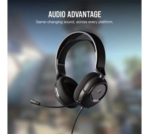 Навушники Corsair HS35 Surround v2 Multiplatform Gaming Carbon (CA-9011386-EU) Навушники Corsair HS35 Surround v2 Multiplatform Gaming Carbon (CA-9011386-EU)