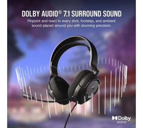Навушники Corsair HS35 Surround v2 Multiplatform Gaming Carbon (CA-9011386-EU) Навушники Corsair HS35 Surround v2 Multiplatform Gaming Carbon (CA-9011386-EU)