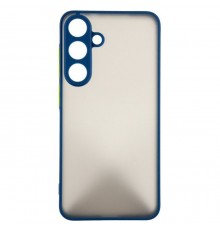 Чохол до мобільного телефона Dengos Matte Samsung Galaxy S25 Plus (Blue) (DG-TPU-MATT-163)