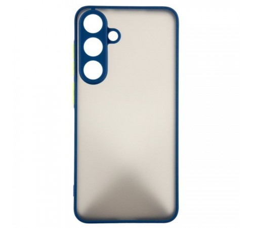 Чохол до мобільного телефона Dengos Matte Samsung Galaxy S25 Plus (Blue) (DG-TPU-MATT-163) Чохол до мобільного телефона Dengos Matte Samsung Galaxy S25 Plus (Blue) (DG-TPU-MATT-163)