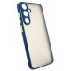Чохол до мобільного телефона Dengos Matte Samsung Galaxy S25 Plus (Blue) (DG-TPU-MATT-163)