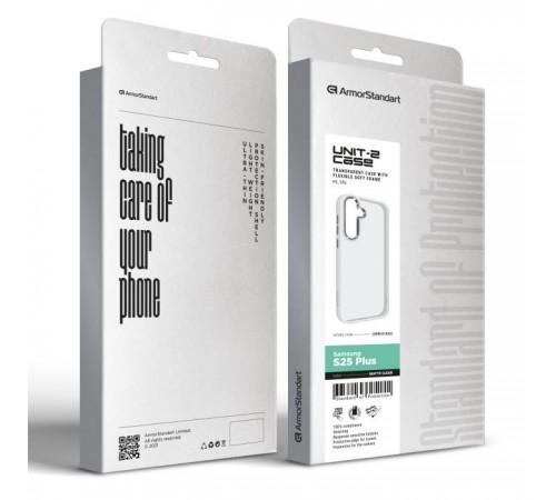 Чохол до мобільного телефона Armorstandart UNIT2 Samsung S25 Plus Matte Clear (ARM81842) Чохол до мобільного телефона Armorstandart UNIT2 Samsung S25 Plus Matte Clear (ARM81842)