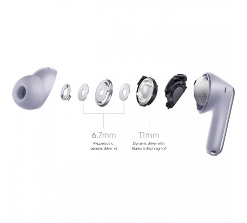 Навушники Xiaomi Redmi Buds 6 Pro (BHR9310GL) Glacier White (1124465) Навушники Xiaomi Redmi Buds 6 Pro (BHR9310GL) Glacier White (1124465)