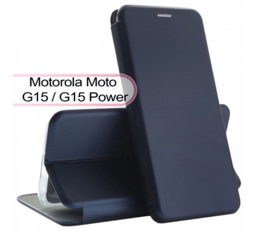 Чохол до мобільного телефона BeCover Exclusive Motorola Moto G15 / G15 Power Deep Blue (713514) Чохол до мобільного телефона BeCover Exclusive Motorola Moto G15 / G15 Power Deep Blue (713514)