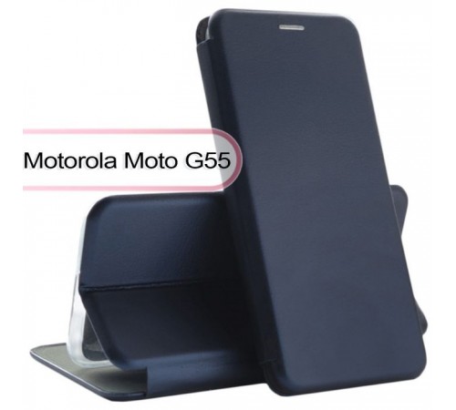 Чохол до мобільного телефона BeCover Exclusive Motorola Moto G55 Deep Blue (713520) Чохол до мобільного телефона BeCover Exclusive Motorola Moto G55 Deep Blue (713520)