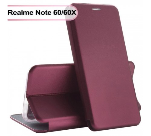 Чохол до мобільного телефона BeCover Exclusive Realme Note 60/60X Red Wine (713509) Чохол до мобільного телефона BeCover Exclusive Realme Note 60/60X Red Wine (713509)