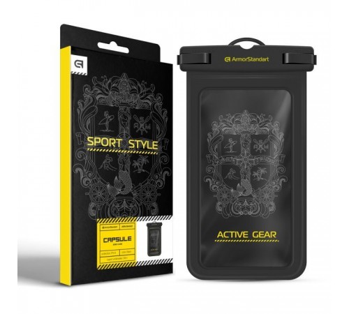 Чохол до мобільного телефона Armorstandart Waterproof Capsule Side Black (ARM84422) Чохол до мобільного телефона Armorstandart Waterproof Capsule Side Black (ARM84422)