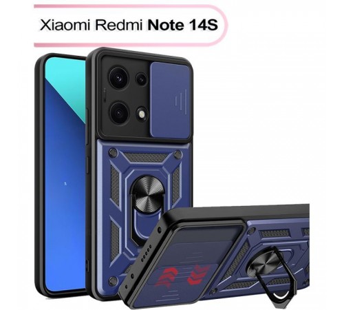 Чохол до мобільного телефона BeCover Xiaomi Redmi Note 14S Blue (713547) Чохол до мобільного телефона BeCover Xiaomi Redmi Note 14S Blue (713547)