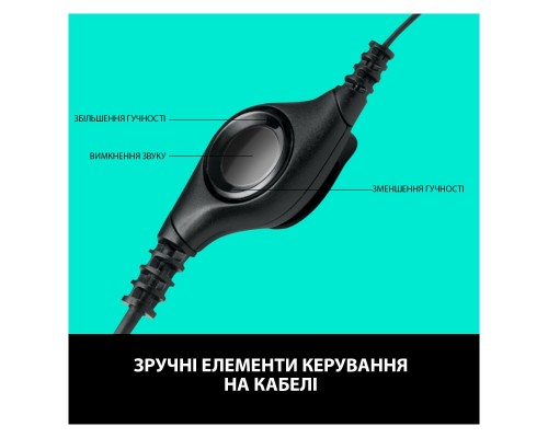 Навушники Logitech H390 (981-000406) Навушники Logitech H390 (981-000406)