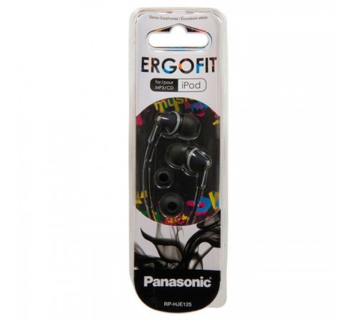 Наушники Panasonic RP-HJE125E-K Наушники Panasonic RP-HJE125E-K