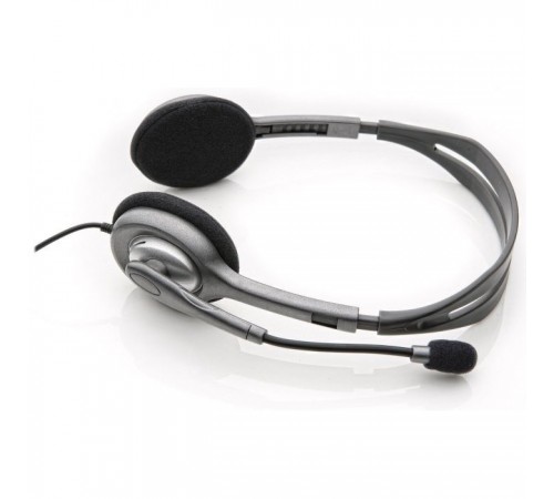 Наушники Logitech H111 Stereo Headset with 1*4pin jack (981-000593) Наушники Logitech H111 Stereo Headset with 1*4pin jack (981-000593)