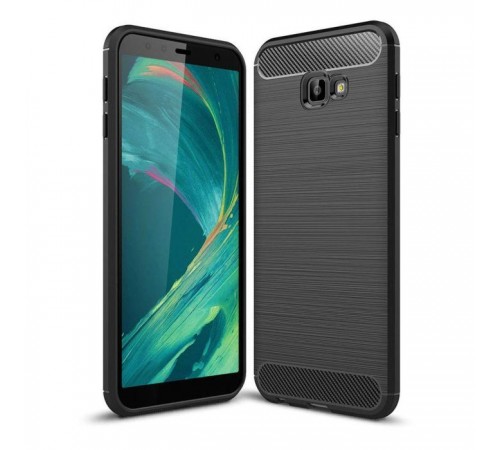 Чехол для мобильного телефона Laudtec для Samsung J4 Plus/J415 Carbon Fiber (Black) (LT-J415F) Чехол для мобильного телефона Laudtec для Samsung J4 Plus/J415 Carbon Fiber (Black) (LT-J415F)