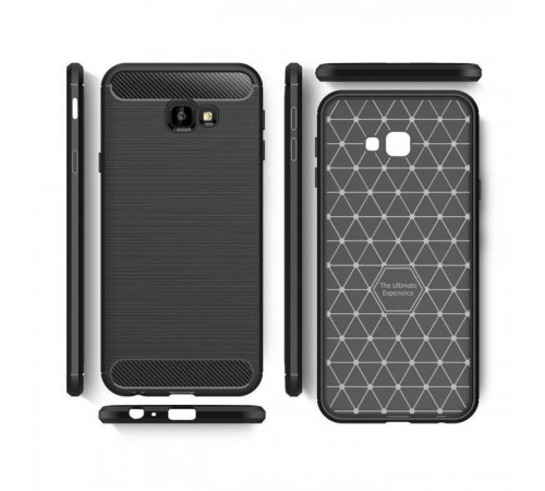 Чехол для мобильного телефона Laudtec для Samsung J4 Plus/J415 Carbon Fiber (Black) (LT-J415F) Чехол для мобильного телефона Laudtec для Samsung J4 Plus/J415 Carbon Fiber (Black) (LT-J415F)