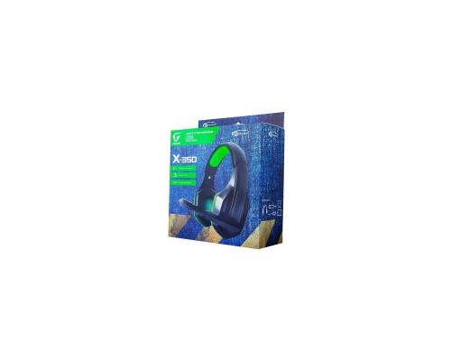 Навушники Gemix X-350 black-green Навушники Gemix X-350 black-green