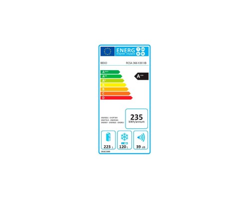 Холодильник Beko RCSA366K30XB Холодильник Beko RCSA366K30XB