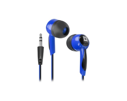 Наушники Defender Basic 604 Black-Blue (63608)