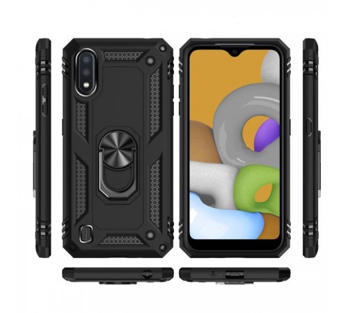 Чохол до мобільного телефона BeCover Military Samsung Galaxy A01 SM-A015 Black (704740) Чохол до мобільного телефона BeCover Military Samsung Galaxy A01 SM-A015 Black (704740)