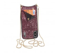 Чехол для мобильного телефона BeCover Glitter Wallet Apple iPhone X/Xs Pink (703619) (703619)