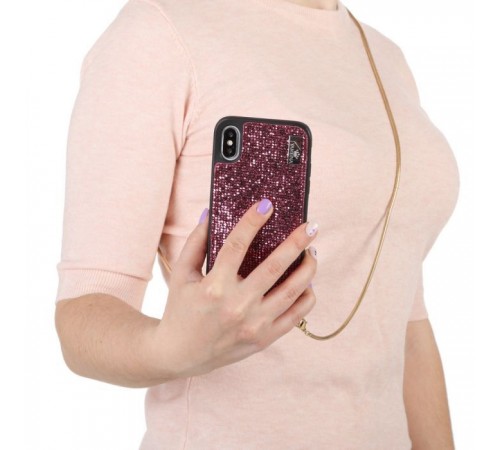 Чохол до мобільного телефона BeCover Glitter Wallet Apple iPhone X/Xs Pink (703619) (703619) Чохол до мобільного телефона BeCover Glitter Wallet Apple iPhone X/Xs Pink (703619) (703619)