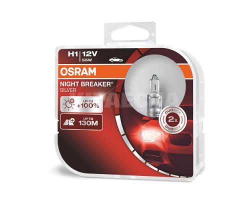 Автолампа Osram галогенова 55W (OS 64150NBS-HCB) Автолампа Osram галогенова 55W (OS 64150NBS-HCB)