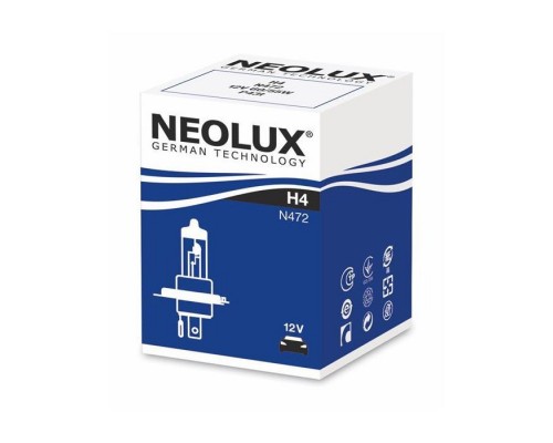 Автолампа Neolux галогенова 60/55W (N472) Автолампа Neolux галогенова 60/55W (N472)