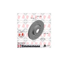 Гальмівний диск ZIMMERMANN 100.3300.52