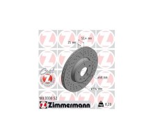 Тормозной диск ZIMMERMANN 100.3330.52