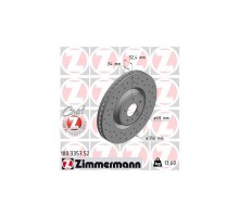 Тормозной диск ZIMMERMANN 100.3357.52