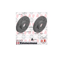 Тормозной диск ZIMMERMANN 150.1298.53