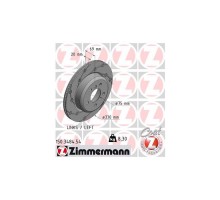 Тормозной диск ZIMMERMANN 150.3484.54