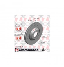 Гальмівний диск ZIMMERMANN 460.1585.75