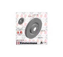 Гальмівний диск ZIMMERMANN 460.4514.20