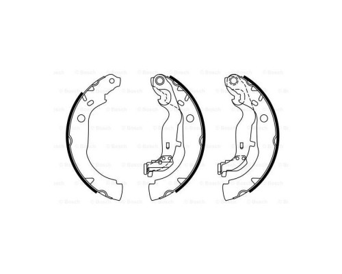 Тормозные колодки Bosch 0 986 487 774 Тормозные колодки Bosch 0 986 487 774