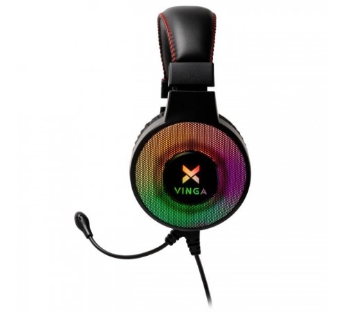 Наушники Vinga HSCU-100 Gaming LED Black (HSCU-100) Наушники Vinga HSCU-100 Gaming LED Black (HSCU-100)