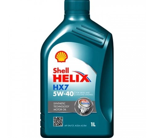 Моторное масло Shell Helix HX7 5W40 1л (2102) Моторное масло Shell Helix HX7 5W40 1л (2102)
