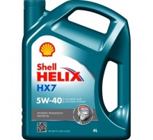 Моторное масло Shell Helix HX7 5W40 4л (2123)